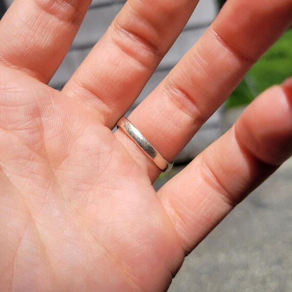 Sterling Silver Statement Ring 925 Wave Artisan S… - image 9