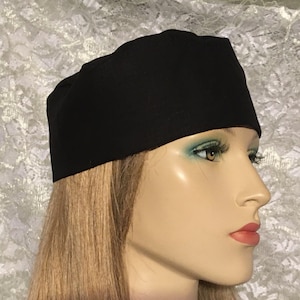 Cobertor para kipá de lino negro de Bucarest / Cobertor para kipá / Kipá judía / Sombrero para Bar Mitzvah / Yarmulke / Kipá / Kipá de boda