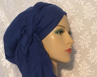 All Cotton Wrapping Scarf Tichel | Mitpachat | Head Covering | Headcovering | Modest Headcover | Jewish Scarves | Hairwrap | Prayer Veil