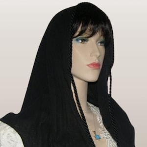 Black Scarf | Gauze Cotton Tichel Head Covering | Scarf | Headcovering | Mitpachat | Headscarf | Modest Head Cover | Prayer | Mantilla Veil