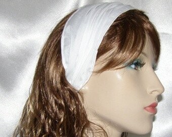 Head band | Extra Wide Batiste Headband | Head Wrap | Bandana | Head Covering | Headcovering | Hair Cover | Hair Band | Scrunch Headband