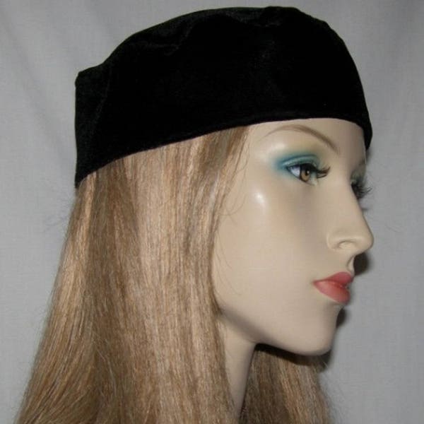 BLACK VELVET BUCHARIAN Kippah Headcovering | Kippah Head Covering | Jewish Kippah | Bar Mitzvah Hat | Yarmulke | Kippot | Wedding Kipah