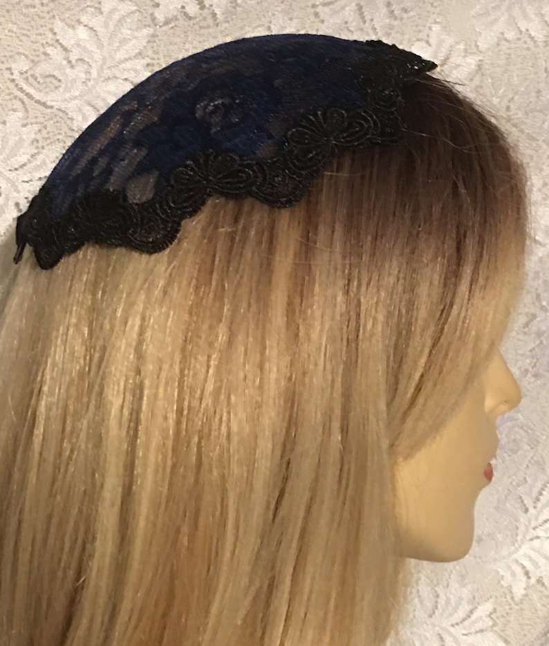 Jewish Doily Kippot - Scalloped Lace Prayer Veil