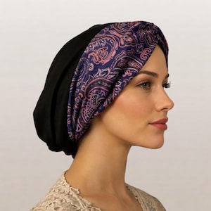 Womens Renaissance Snood - Hair Loss Cap - Turban Snood