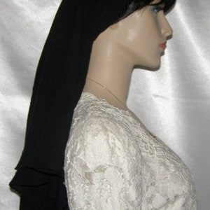 Pañuelo de gasa de algodón para cubrir la cabeza • Pañuelos Tichel • Cubrecabezas modesto para mujer • Pañuelo de algodón para la cabeza • Cubrecabezas para la oración • Cubrecabezas para la pérdida de cabello • Regalo imagen 4