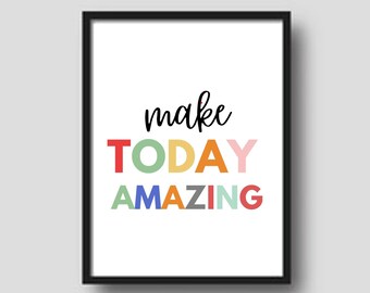 Printable decorative and educational posters for the classroom, playroom or therapy setting.