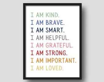 Printable decorative and educational posters for the classroom, playroom or therapy setting.