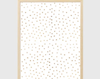Poster grafico Dots: decorazione murale per la sala giochi (download digitale)