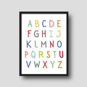 Druckbare dekorative und lehrreiche Poster für das Klassenzimmer, das Spielzimmer oder die Therapie.