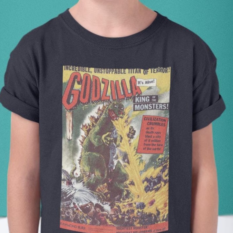Godzilla Kids Clothing - Etsy