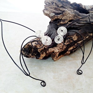 Celtic Spiral Elf Ear Cuffs Pair Unisex Elf Ears image 4