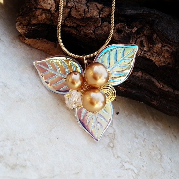 Fairy Lights Holiday Sparkle Necklace Etsy