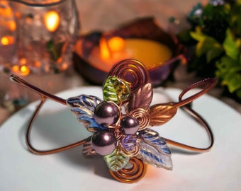 Autumn Cornucopia Bracelet, Arm Cuff, or Wrist Corsage