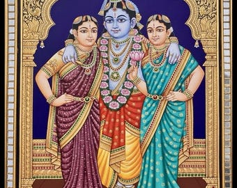 Beautiful Krishna Traditional Printable digital wall art, Krishna Hindu wall art, Krishna wall decor, Hare krishna art print