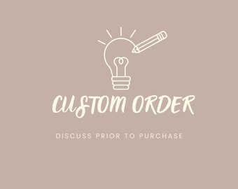 Custom Order: Confirm Details Before Purchase
