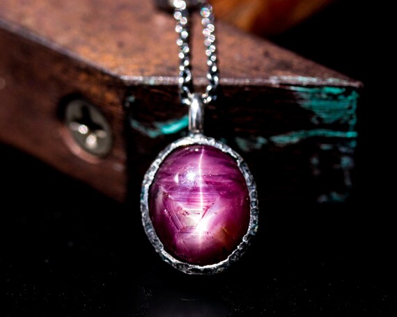 Star ruby best sale necklace