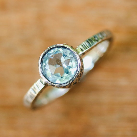 Topaz ring june birthstone ring deals