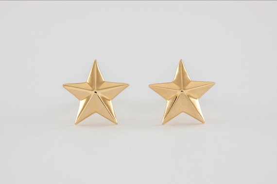 Etsy star earrings discount