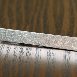 Tie Clip II , Sterling Silver, personalized