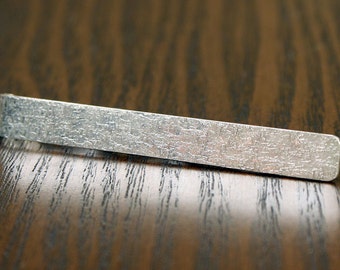 Tie Clip II , Sterling Silver, personalized