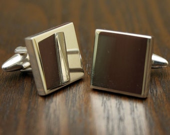 Classy Sterling Silver Cufflinks