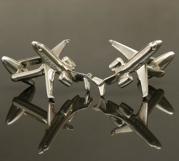 Gemelos De Plata De Ley Personalizados Para Hombres