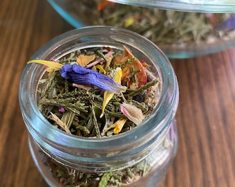 Sustainable Loose Incense Mix / Plant and Flower Confetti