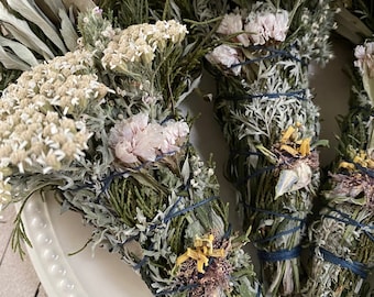 Full Moon Bundle, Sustainable Smoke Ceremony Wand, All Natural Incense