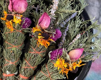 Samhain Blessing Bundle, Sustainable Smoke Ceremony Incense