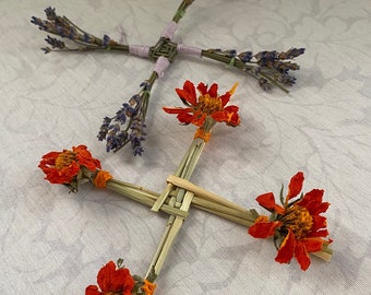 Brigid’s Cross, Handwoven Altar Decoration