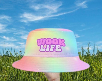 Music Festival Bucket Hat, Rave Accessories, Galaxy