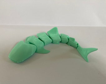 3D Printed Articulated Shark