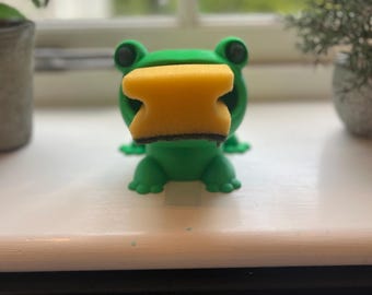 Frog Sponge Holder – Whimsical Kitchen Sink Organizer
