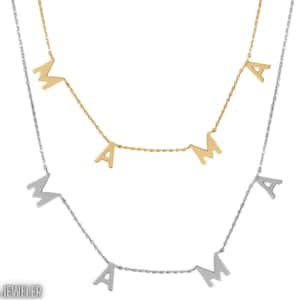 Mom Necklace, Mama Necklace, Gifts for Mom, Letter Necklace, Silver Mom Necklace Gold Mom Necklace Mom Jewelry Gift for Mom Mothers Day Gift