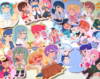 Project Sekai Stickers - Vivid Bad Squad, Wonderlands x Showtime, Nightcord at 25