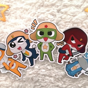 Stickers Sergent Frog / Keroro Gunso