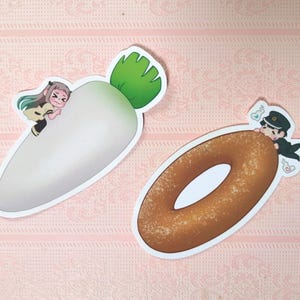 Toiletgebonden Hanako-Kun-stickers - Hanako, Nene