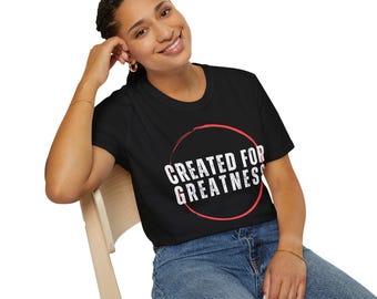 Inspire Greatness: 'Created for Greatness' Tee - Supporting St. Louis Families!