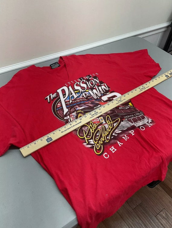 Vtg Dale Earnhardt T-shirt Size XXL Chase Passion… - image 9