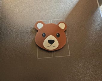 Brown Bear Can Cap