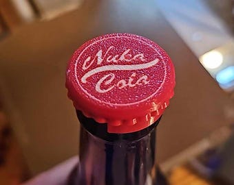 Drink safe bottle cap with or without  logo, Pack of 10