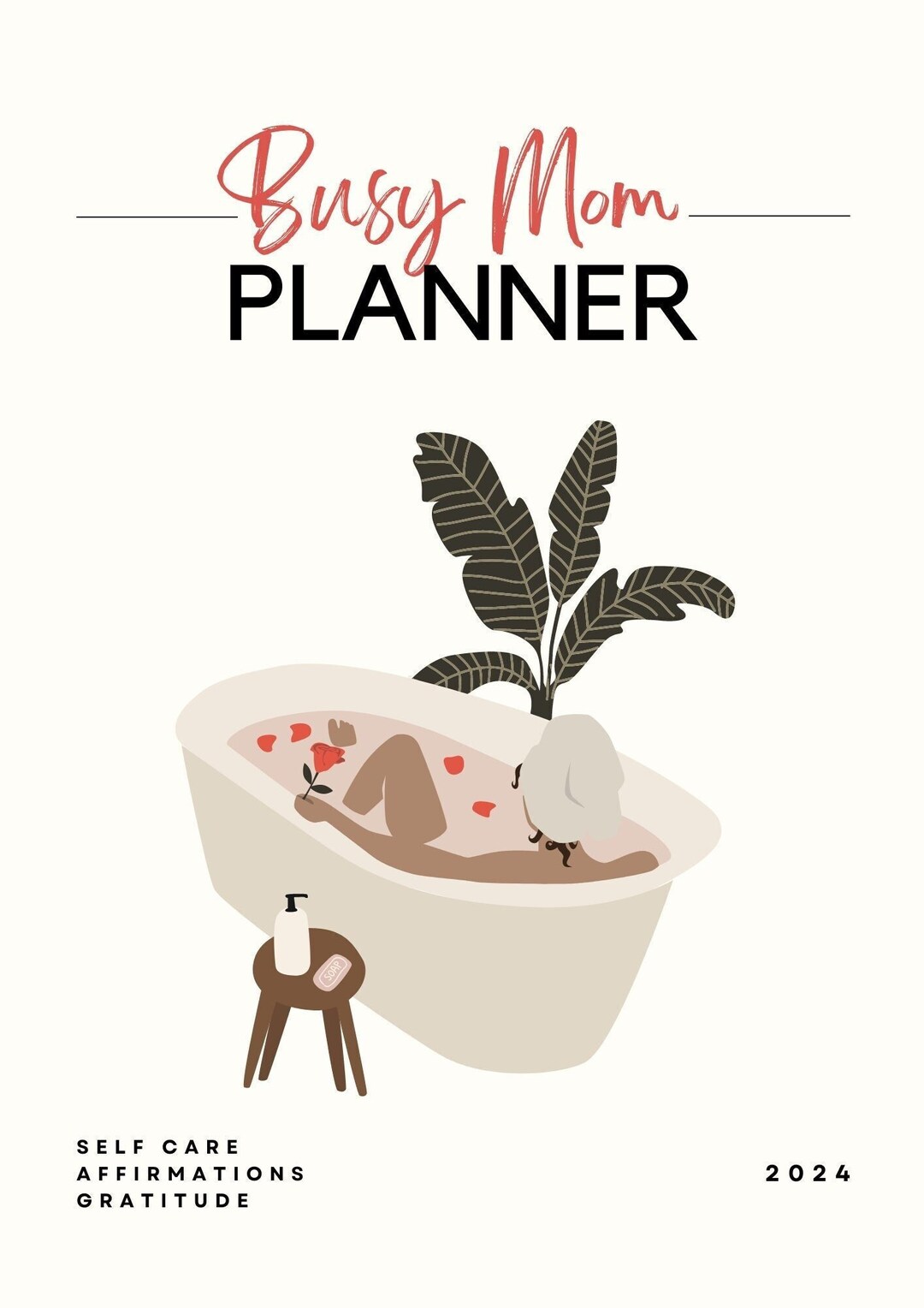 Busy Mom Home Management Printable Planner - Etsy