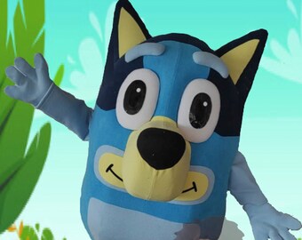 Mascot costume Blue Heeler Bluey