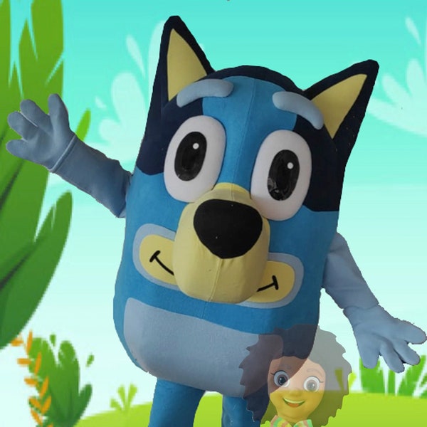 Mascot costume Blue Heeler Bluey