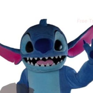 Costume da Mascotte Lilo e Stitch di Funtoys, Cosplay Cartoonesco per Adulti, per Feste di Halloween ed Eventi, Travestimento