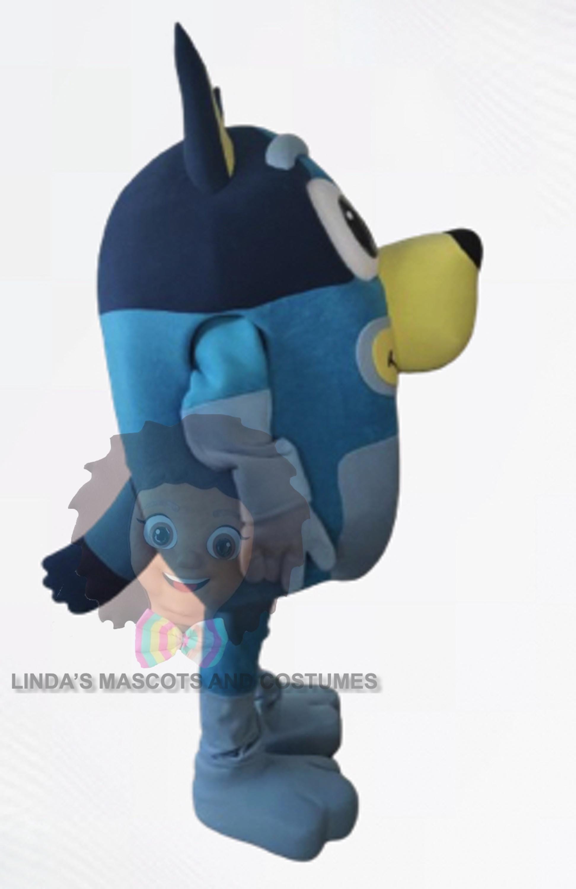 Blue Heeler Mascot Costume