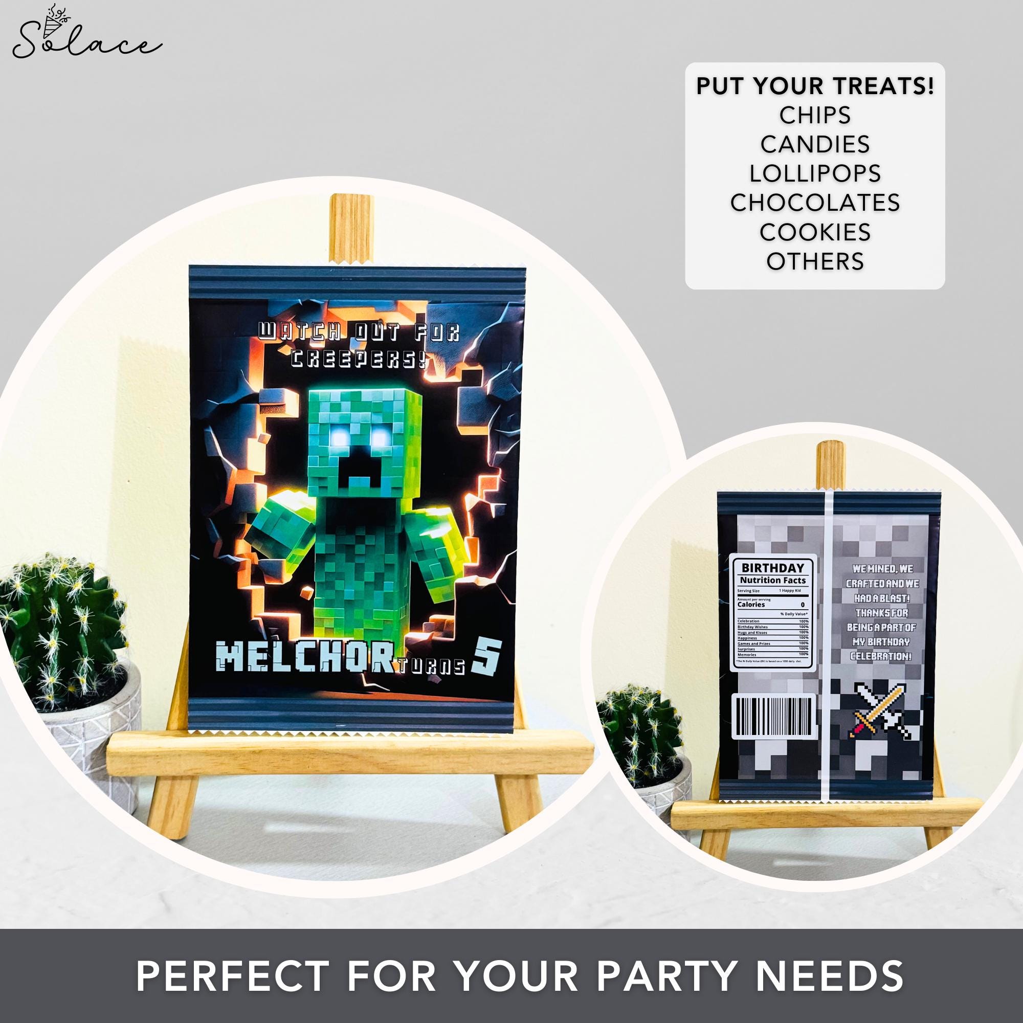 Minecrafter Favor Template (Duplicate)