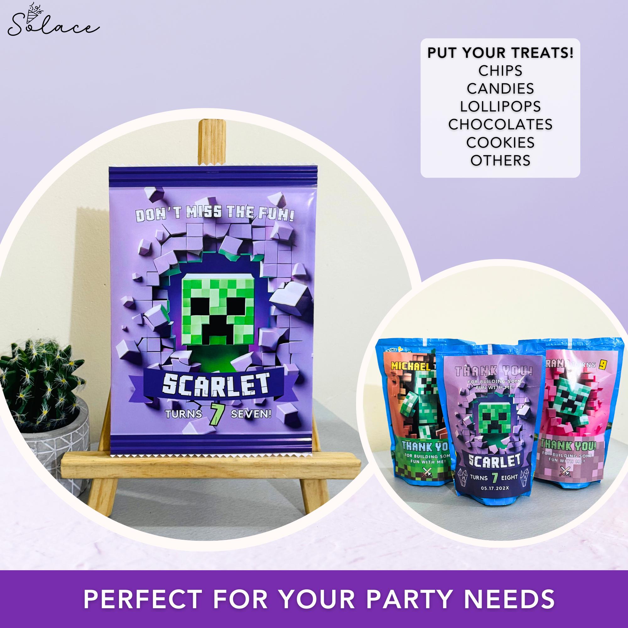 Gamer Party Printable Favor Bundle
