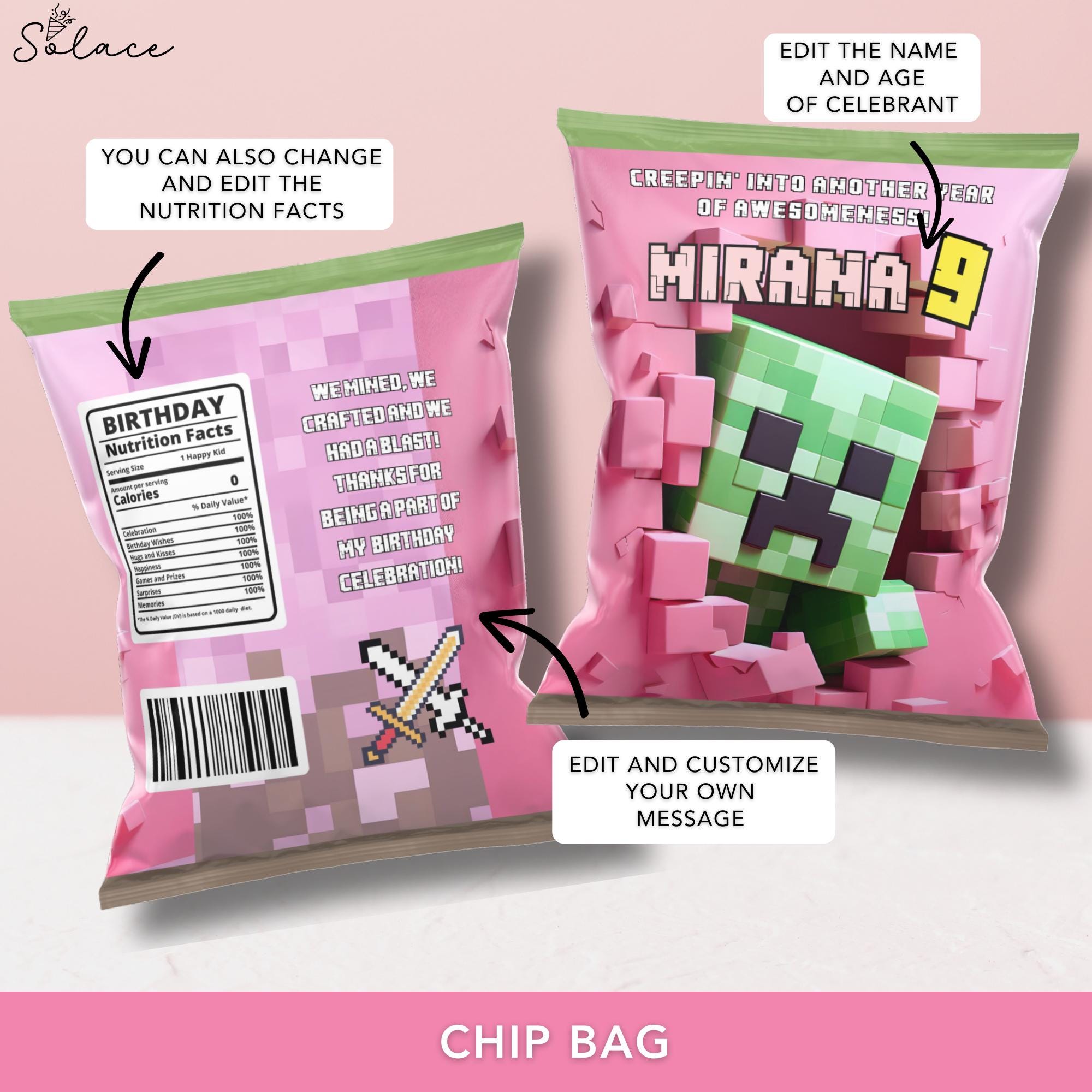 Editable Labels + Favor Tags