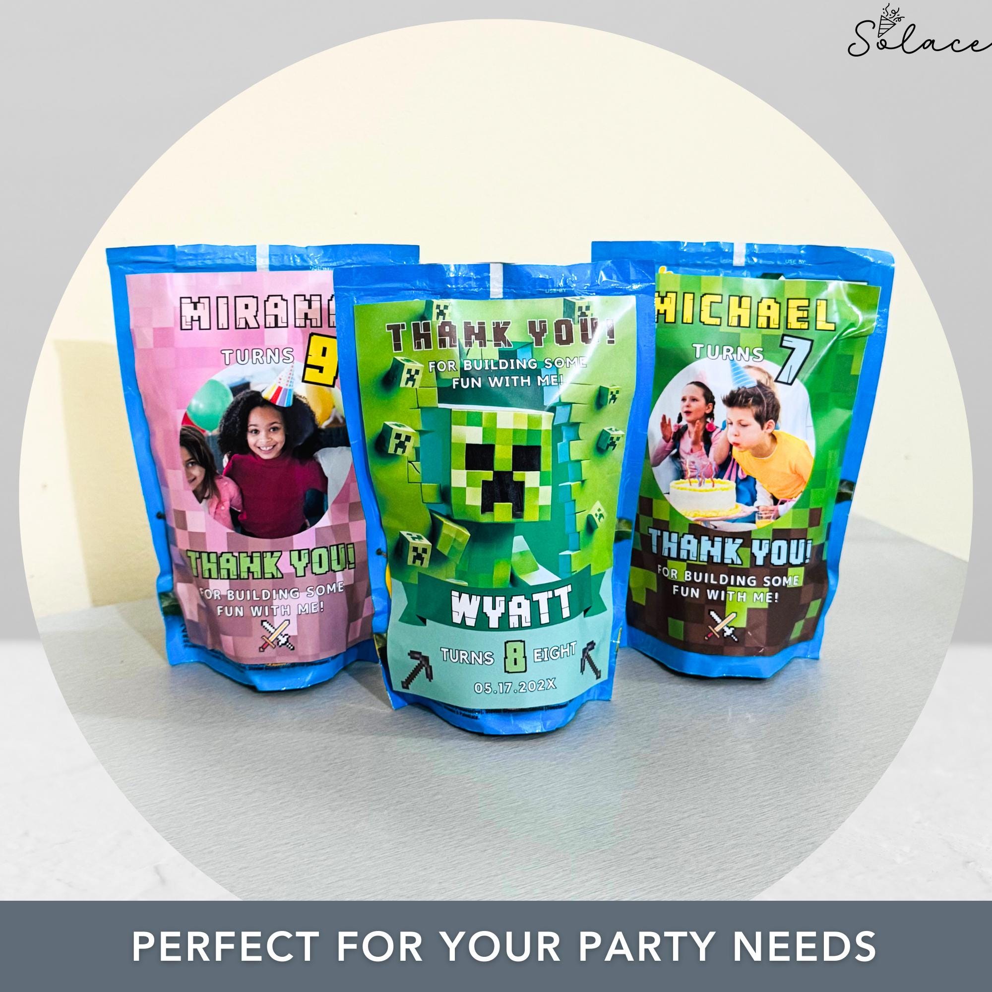 Capri Sun Gamer Labels